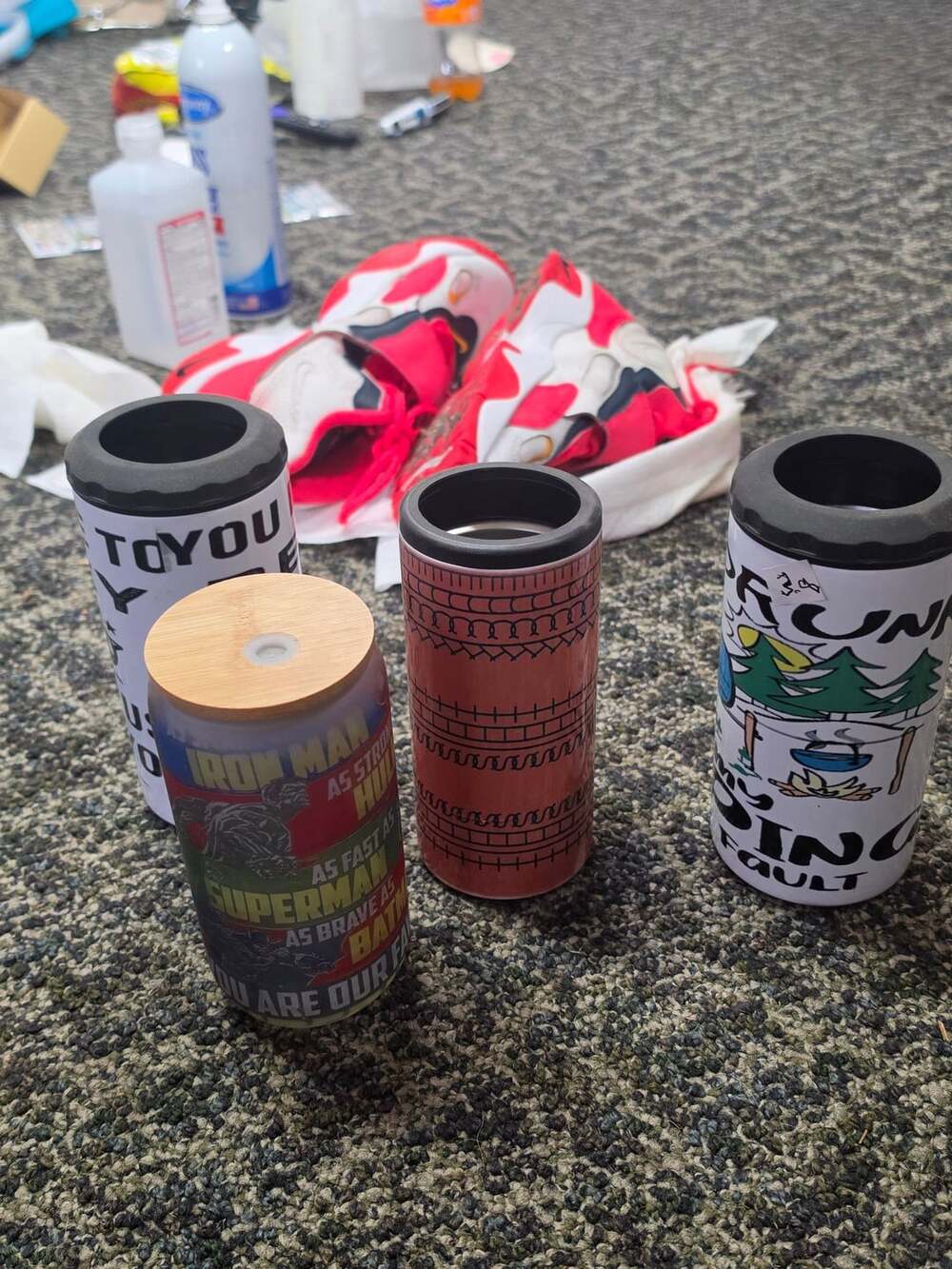 Unbranded Tribal Pattern Stainless Steel Tumbler
